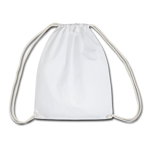 Drawstring Bag Vorne white