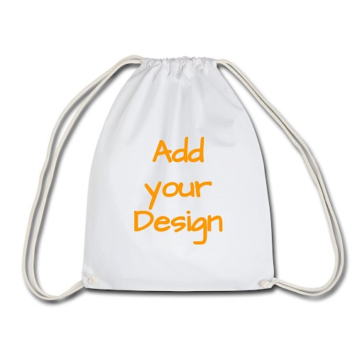 Drawstring Bag white
