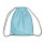 thumbnail Drawstring Bag Vorne aqua