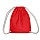 thumbnail Drawstring Bag Vorne red