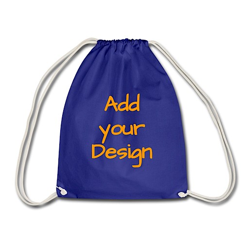 Sacca sportiva blu royal