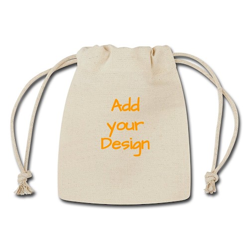 Geschenksäckchen aus Baumwolle Naturweiß