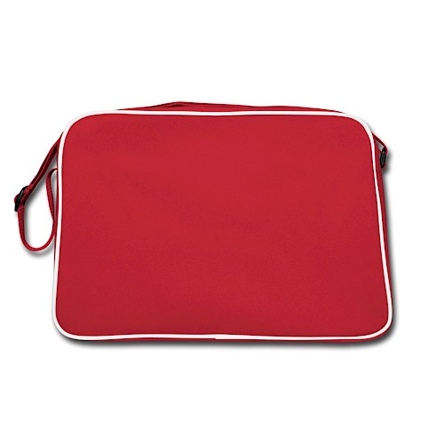 Retro Bag Hinten red/white