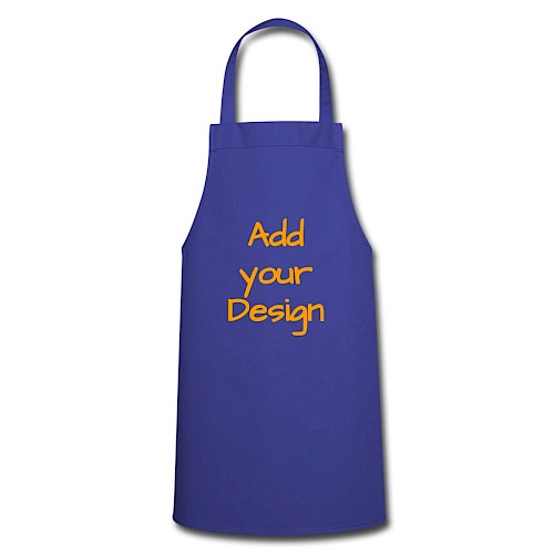 Fartuch kuchenny niebieski royal