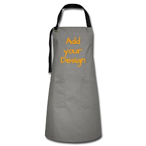 Artisan Apron grey/black