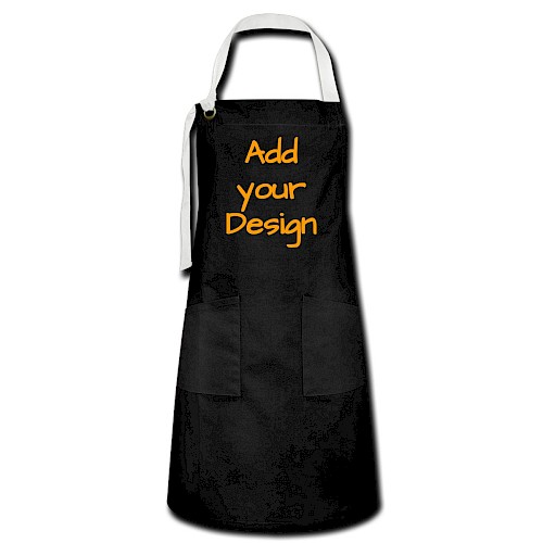 Artisan Apron black/white