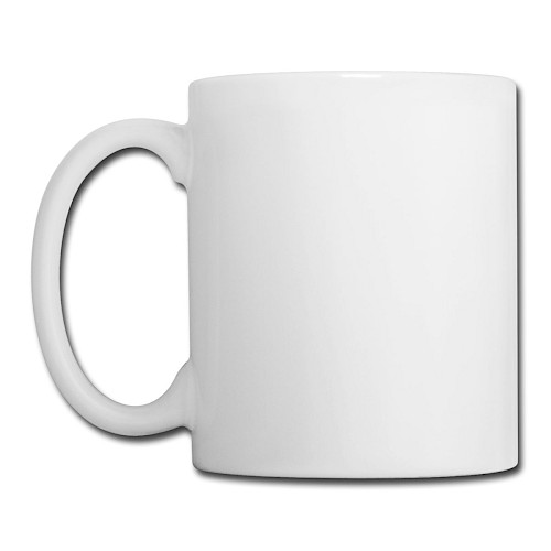 Tasse Links Weiß