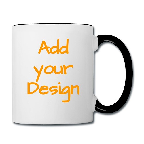 Contrasting Mug white/black