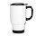 thumbnail Thermal mug with handle Vorne white