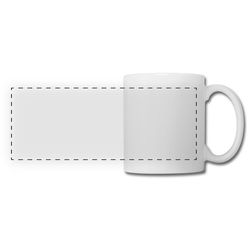 Kubek panoramiczny Vorne biały