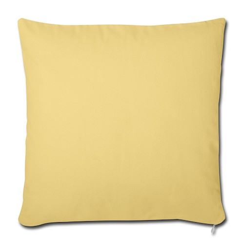 Sofa pillowcase 17,3'' x 17,3'' (45 x 45 cm) Vorne washed yellow