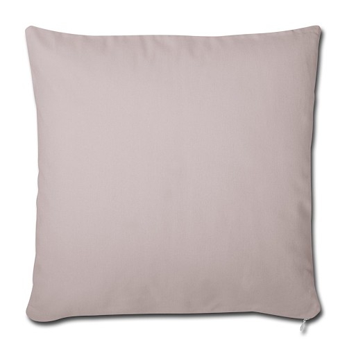 Sofakissen mit Füllung 44 x 44 cm Vorne helles Taupe