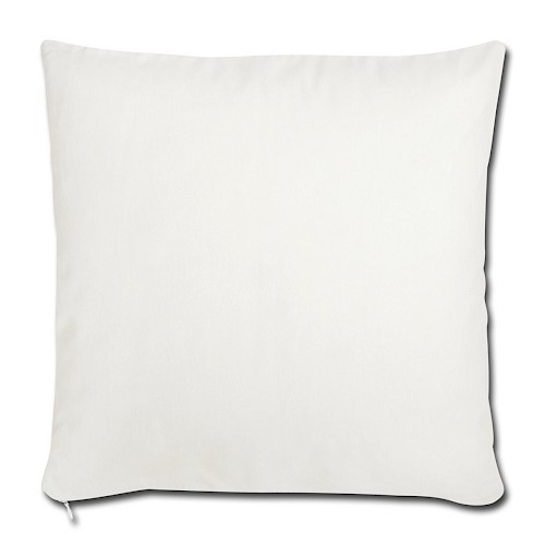 Soffkudde med stoppning 44 x 44 cm Hinten naturvit