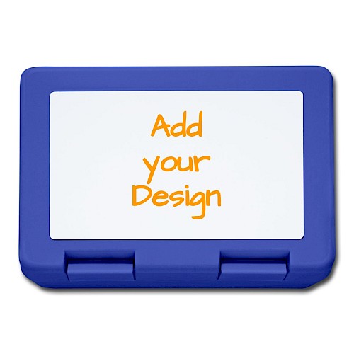 Fiambrera azul intenso