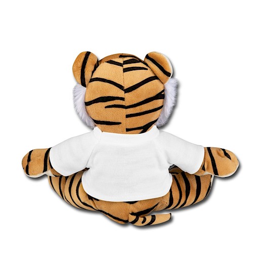 Plüschtiger Hinten Weiß