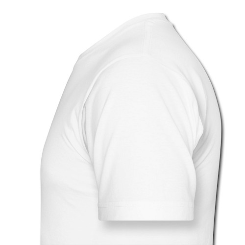 Männer Urban Longshirt Links Weiß