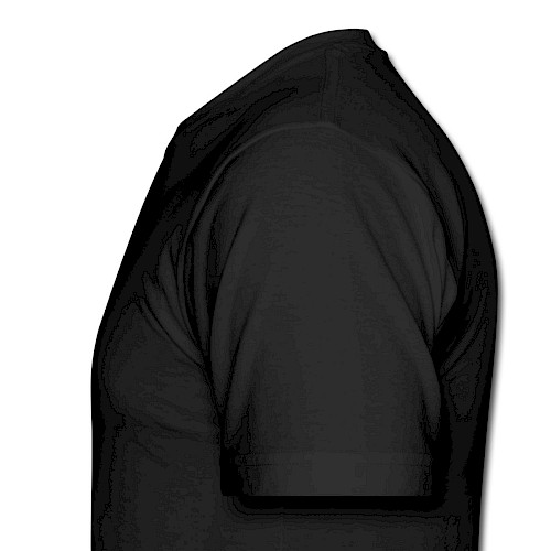 Männer Urban Longshirt Links Schwarz