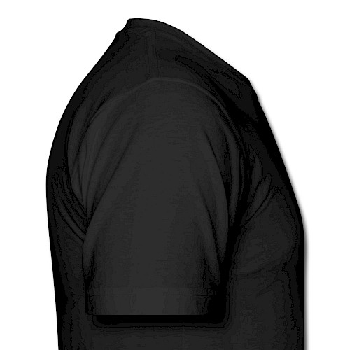 Männer Urban Longshirt Rechts Schwarz