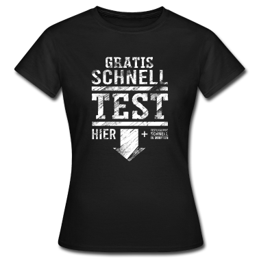 Test  - Lustiger Schnell- Test Spruch Geschenk