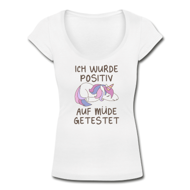 Test  - Einhorn positiv müde getestet schlafend