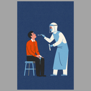 Zoom image Corona Test