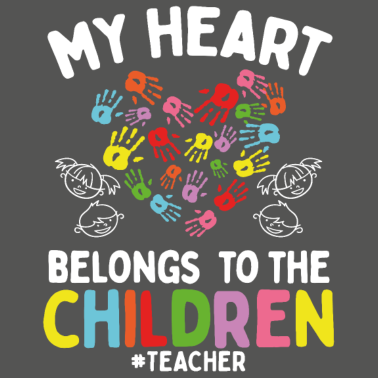 Zoom image Mon cœur à mes enfants Enseignante à l’école primaire