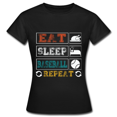 Test  - Baseball citat äta sömn baseball upprepa