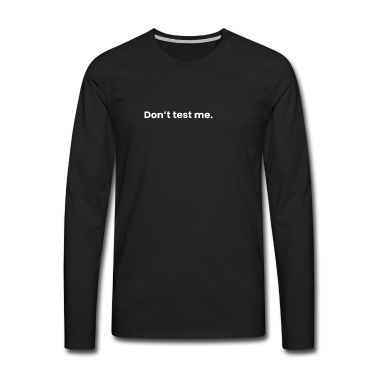 Test  - Teste mich nicht.