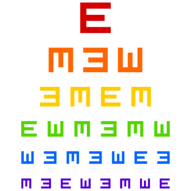 Zoom image test de vision