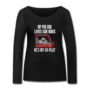 Test  - Min mops hund elsker bilture Han er min co-pilot - Pug