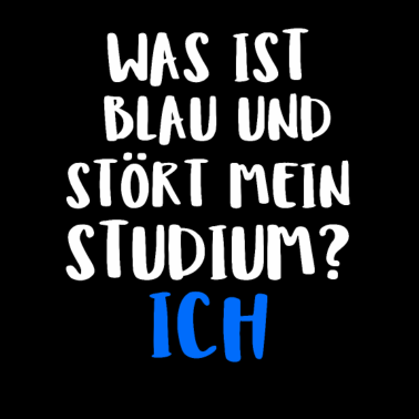 Zoom image Wat is blauw en verstoort het mijn studie? ik