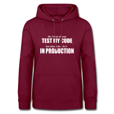 Test  - Test In Produktion Software Entwickler Geschenk