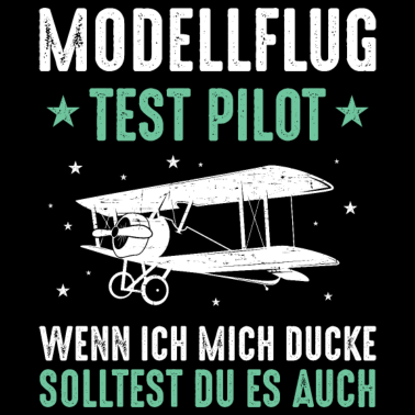 Zoom image Modellflug Test Pilot Wenn Ich Mich Ducke