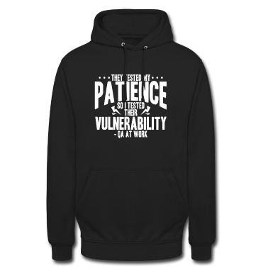 Test  - TESTEUR QA - Ils ont testé ma patience alors j’ai testé