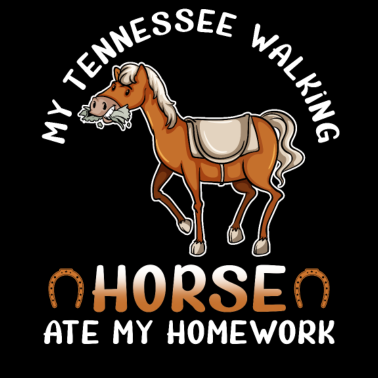 Zoom image Caballo caminante de Tennessee