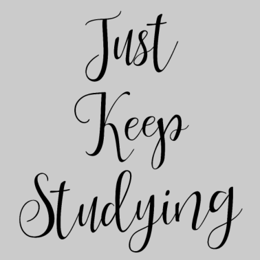 Zoom image Just Pitäkää opiskelu. Opiskelu | Oppiminen | koulu