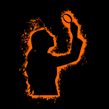 Zoom image Undersøgelse undersøgelse Orange og sort skitse