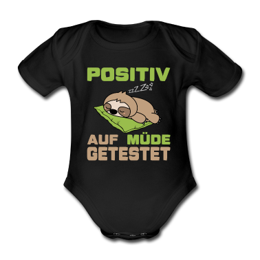 Test  - Positiv auf müde getestet (Faultier-Edition)