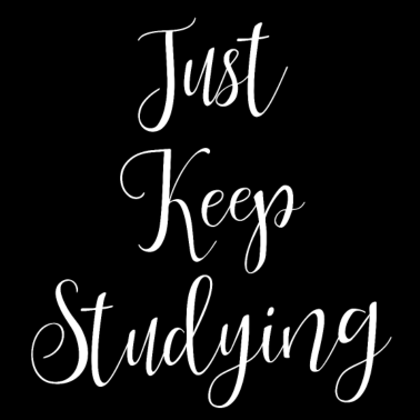 Zoom image Just Pitäkää opiskelu. Opiskelu | Oppiminen | koulu