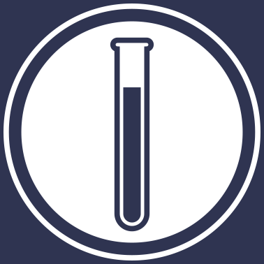 Zoom image Reageerbuissymbool