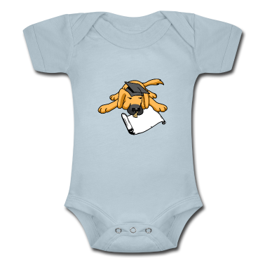 Test  - Dog Uni Study School Lär sig skola lämnar certifikat