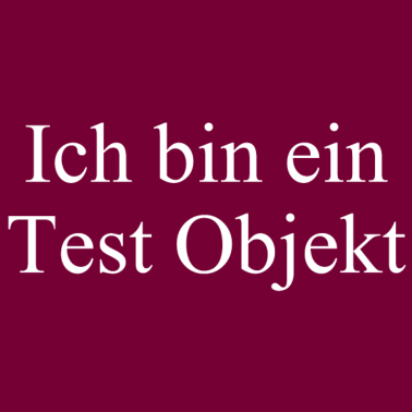Zoom image Ich bin ein Test Objekt